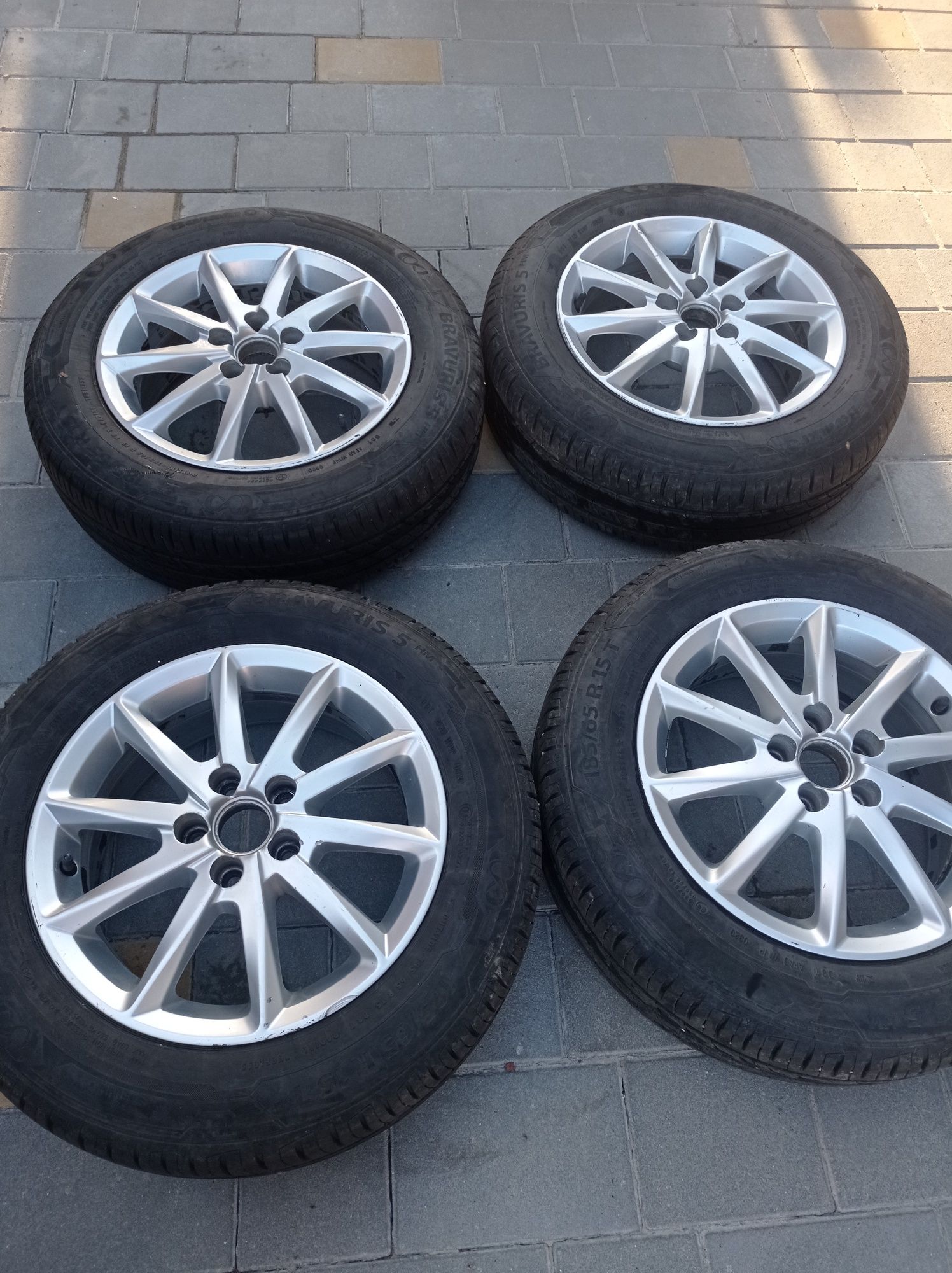 Диски,титани 5/100 r15 vw,seat