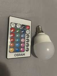 Lampada RGB com comando