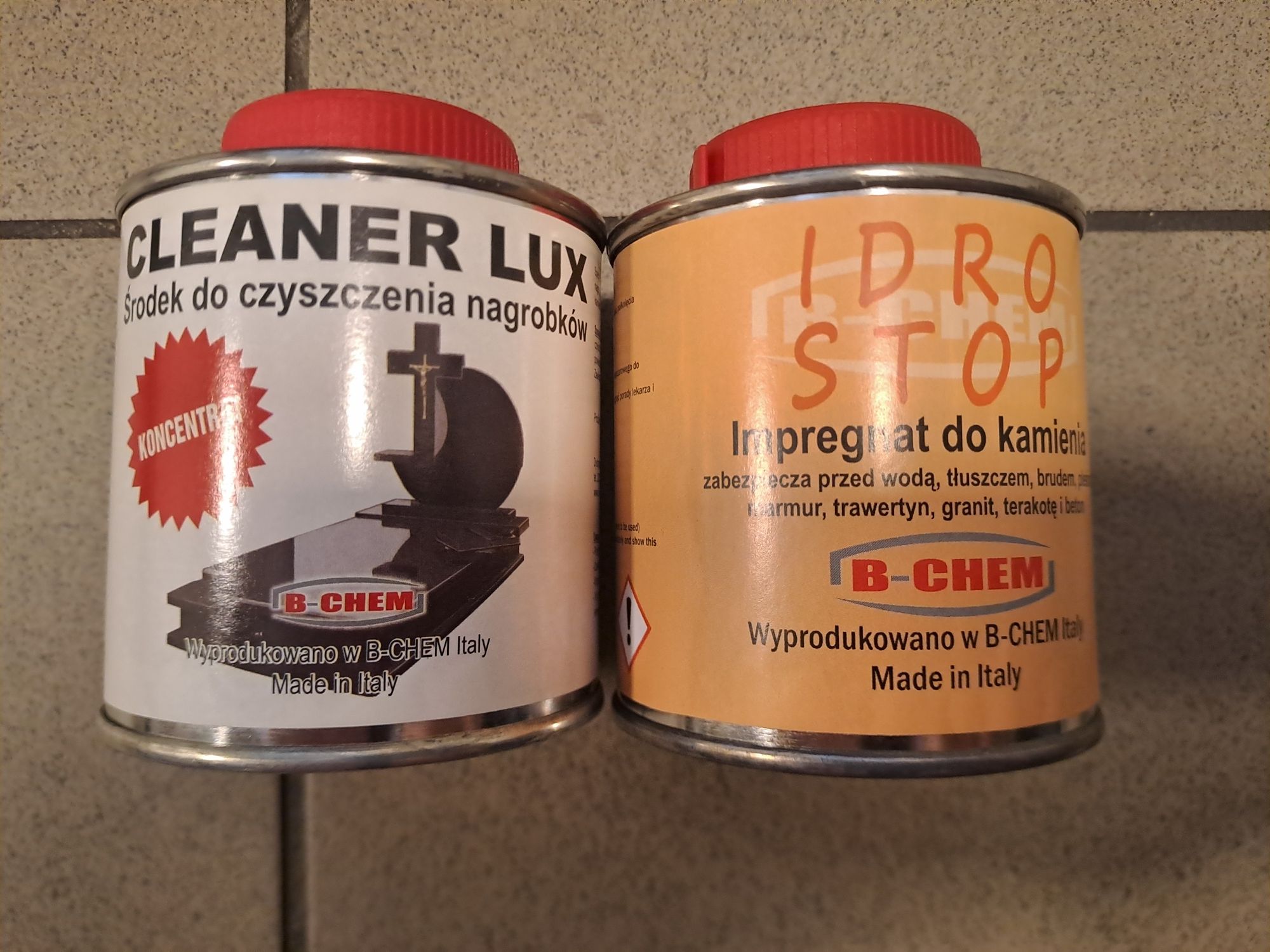 B-CHEM środek do czyszczenia nagrobków i impregnat do kamienia włoski
