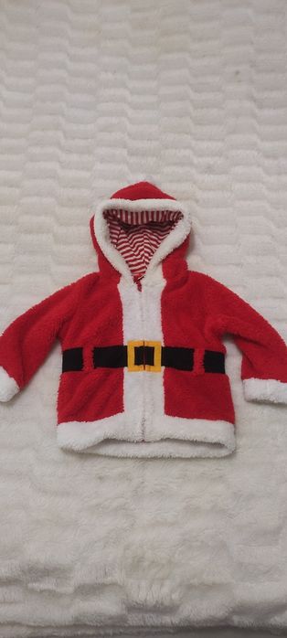 Bluza Mikołaj Święta przebranie 9-12m