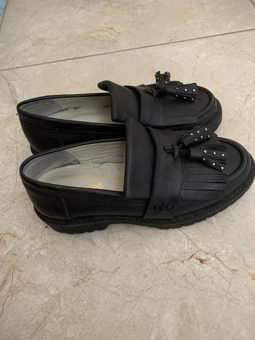 Кожаные туфельки для девочки