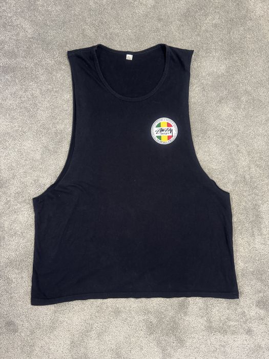 Майка безрукавка мужская stussy