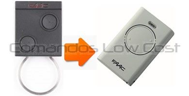 Comando Original FAAC XT2 e XT4 SLH LR 868mhz, NOVO