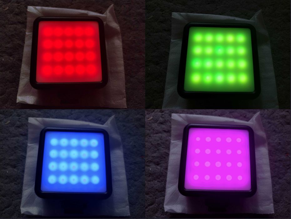 LED RGB накамерный светильник Desiontal W70 (аккумуляторный)