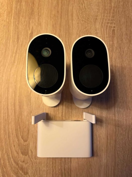 Dwie kamery Xiaomi zewnętrzne 1080p ze stacją bazową, MWC15