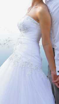Piękna Suknia Ślubna Biała