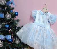 Святкова новорічна сукня на 2-4 роки. Сукня сніжинки,снігової королеви