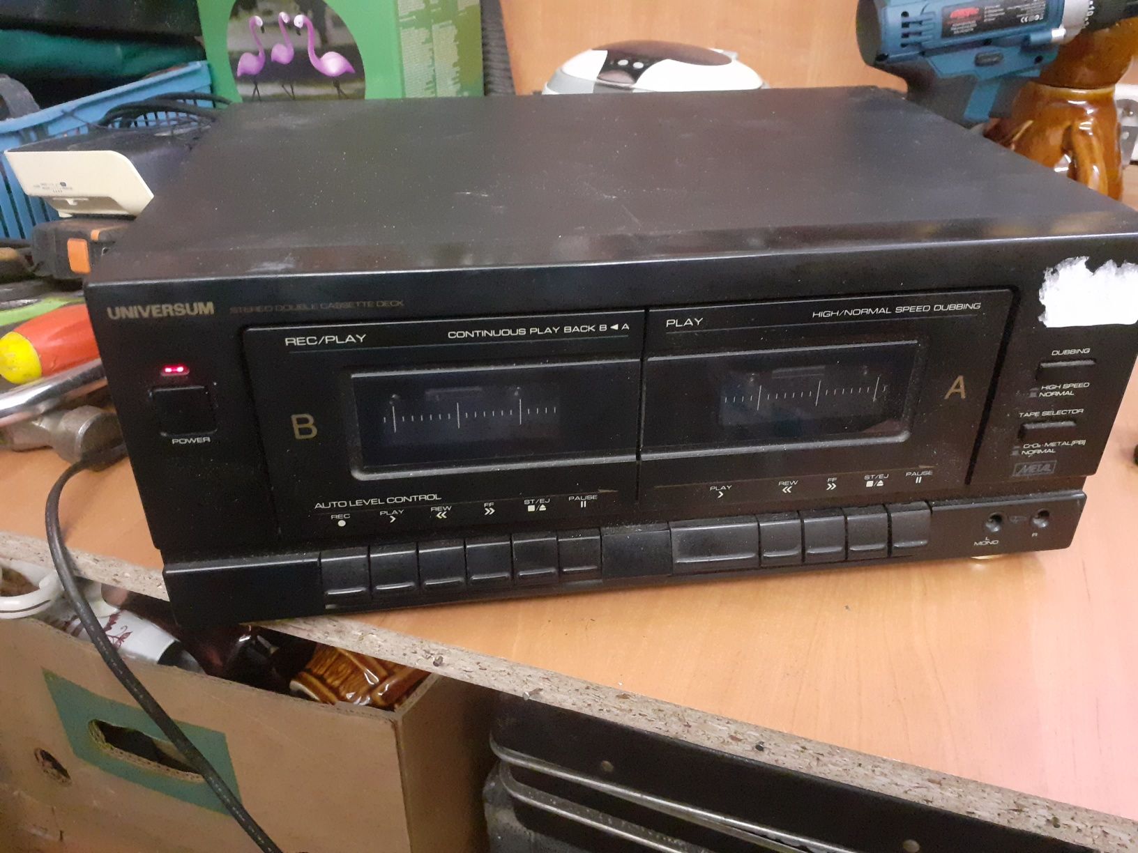 Radiomagmetofon na 2 kasety