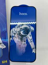Szkło hartowane HD 5D HOCO Guardian shield - do iPhone 14 Pro czarny