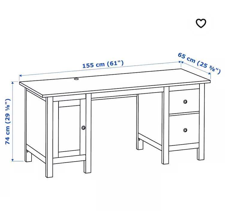 biurko Hemnes Ikea