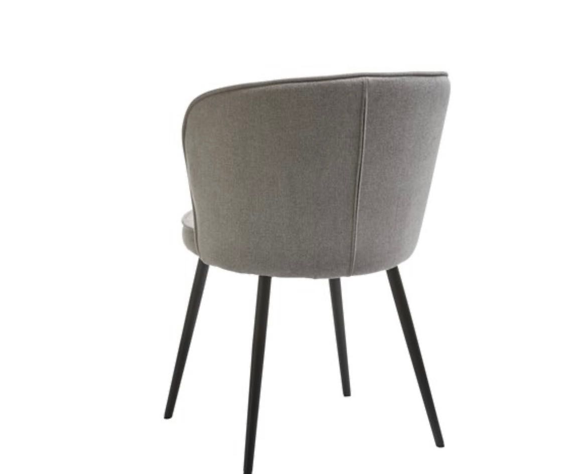 Stół z krzesłami  90x200 naturalny dąb/czarny