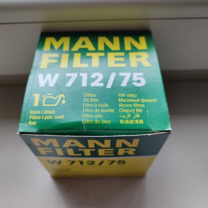 Масляный фильтр для Ланос Lanos Mann