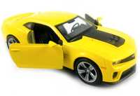 Chevrolet Camaro ZL1 model WELLY 1:34 żółty