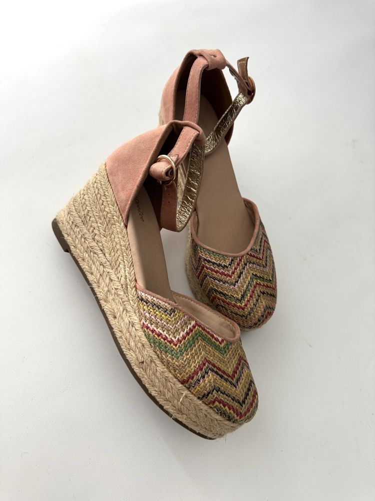 DeeZee espadryle na koturnie