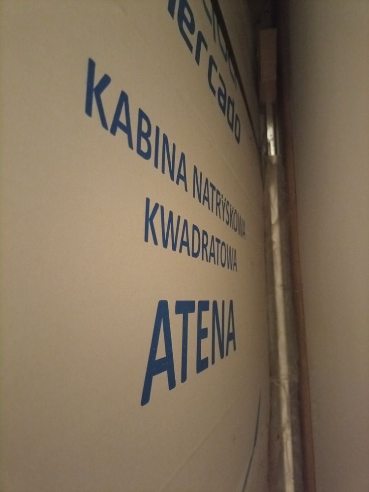 Kabina prysznicowa Atena 90x90x190 czyste-chrom