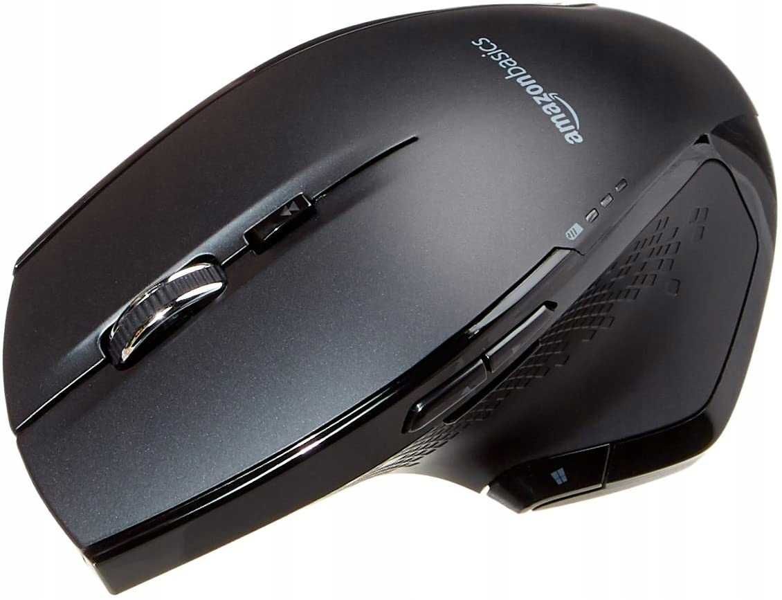 Amazon Basics GP9-BK mysz bezprzewodowa 2,4GHz PC
