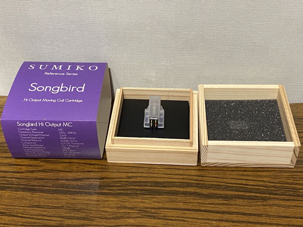 Обсолютно Новый!! Картридж Sumiko cartridge Songbird Hi MC Hi-Output