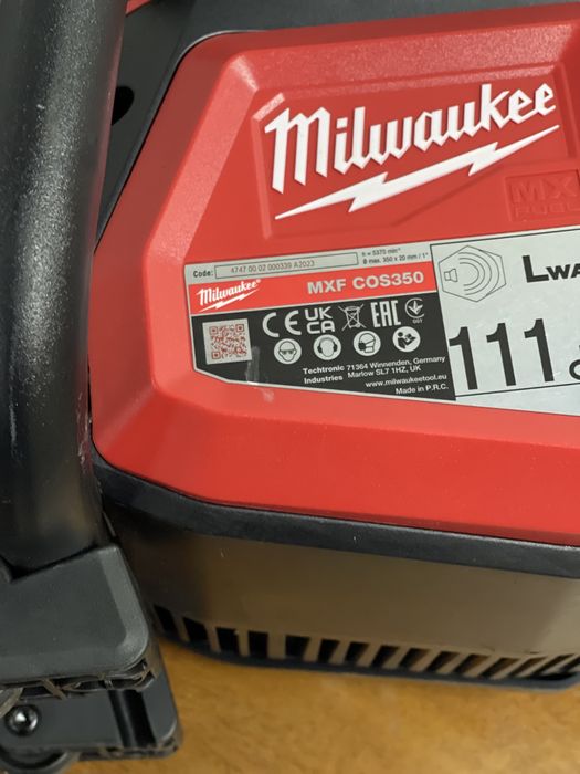 Бетонорез Milwuoake MXFCOS 350 2023 года!!