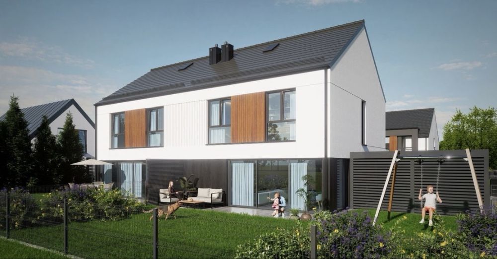 Dom jednorodzinny dwulokalowy w pobliżu puszczy