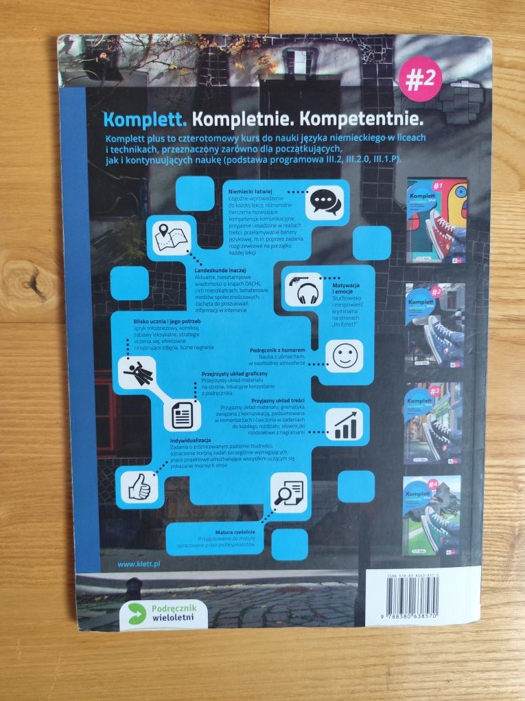Komplett plus 2 język niemiecki podręcznik