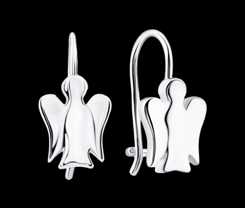 Срібні сережки нові