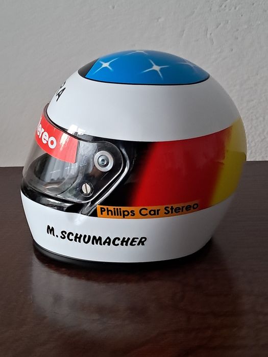 Michael Schumacher 1991 Spa kask f1 1:2 1/2