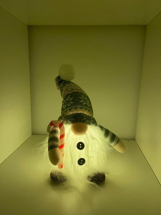 Gnomos Natal iluminados