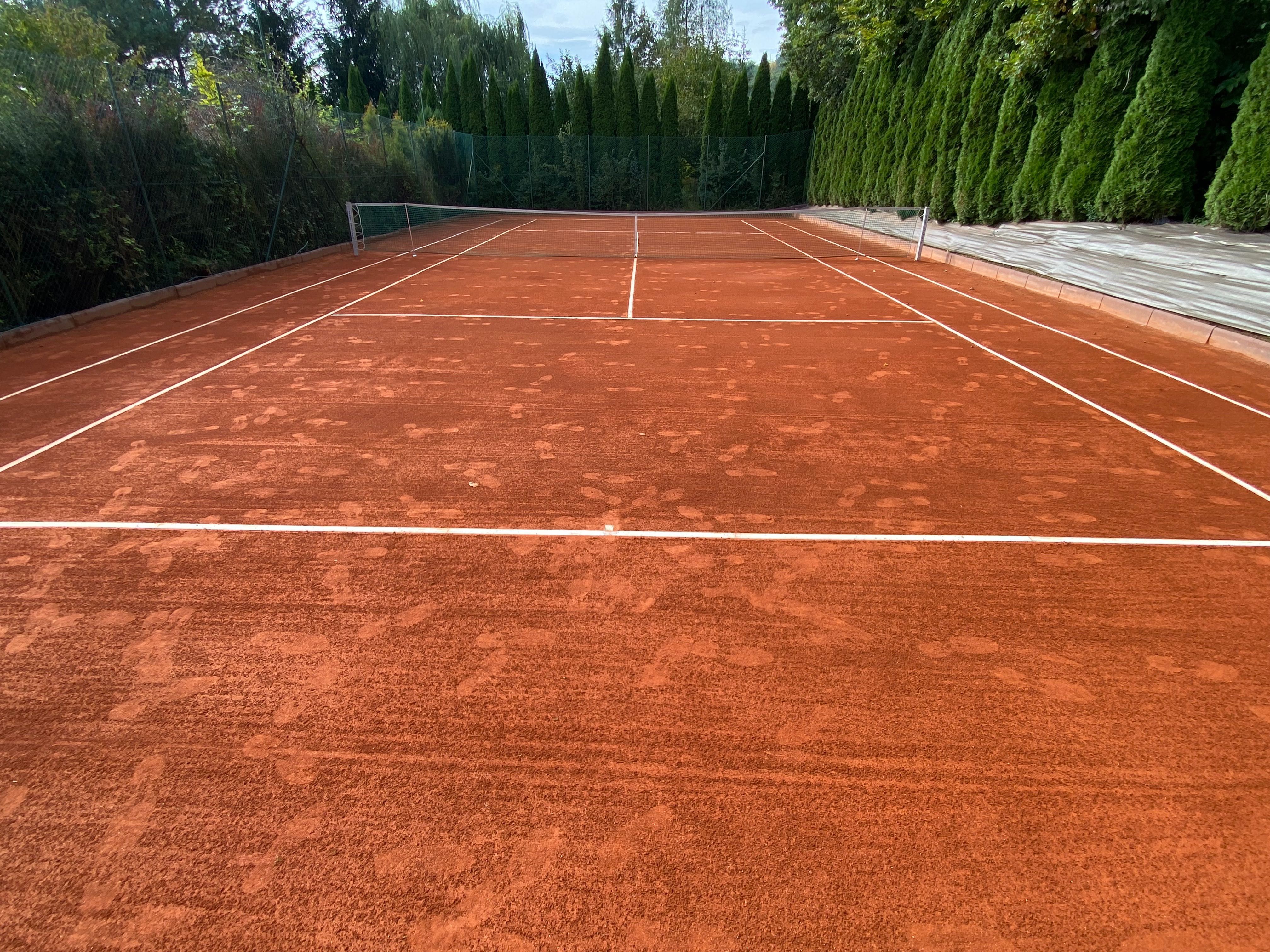 Renowacja - naprawa - serwis - kortów tenisowych kort tenis ziemny