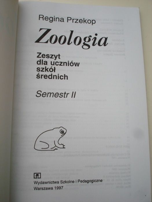 Zoologia semestr 2