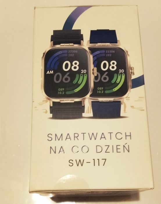 Smartwatch Forever nowy, wielofunkcyjny,dwa paski