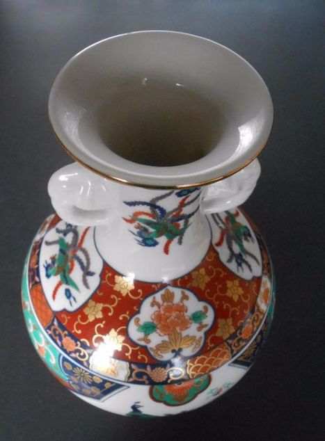 Vaso em porcelana Japonês