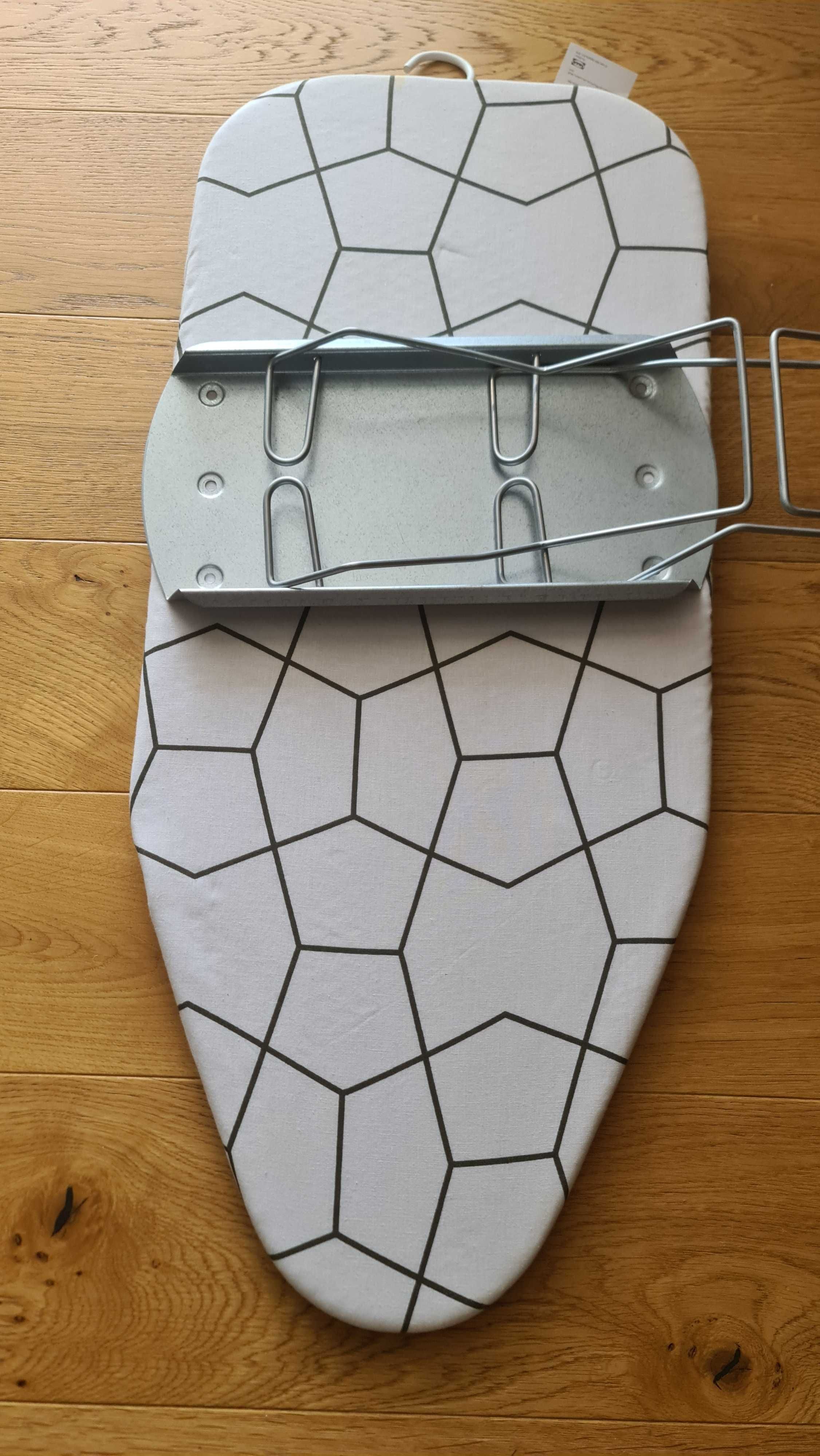 IKEA JALL Deska do prasowania  + IKEA uchwyt na żelazko