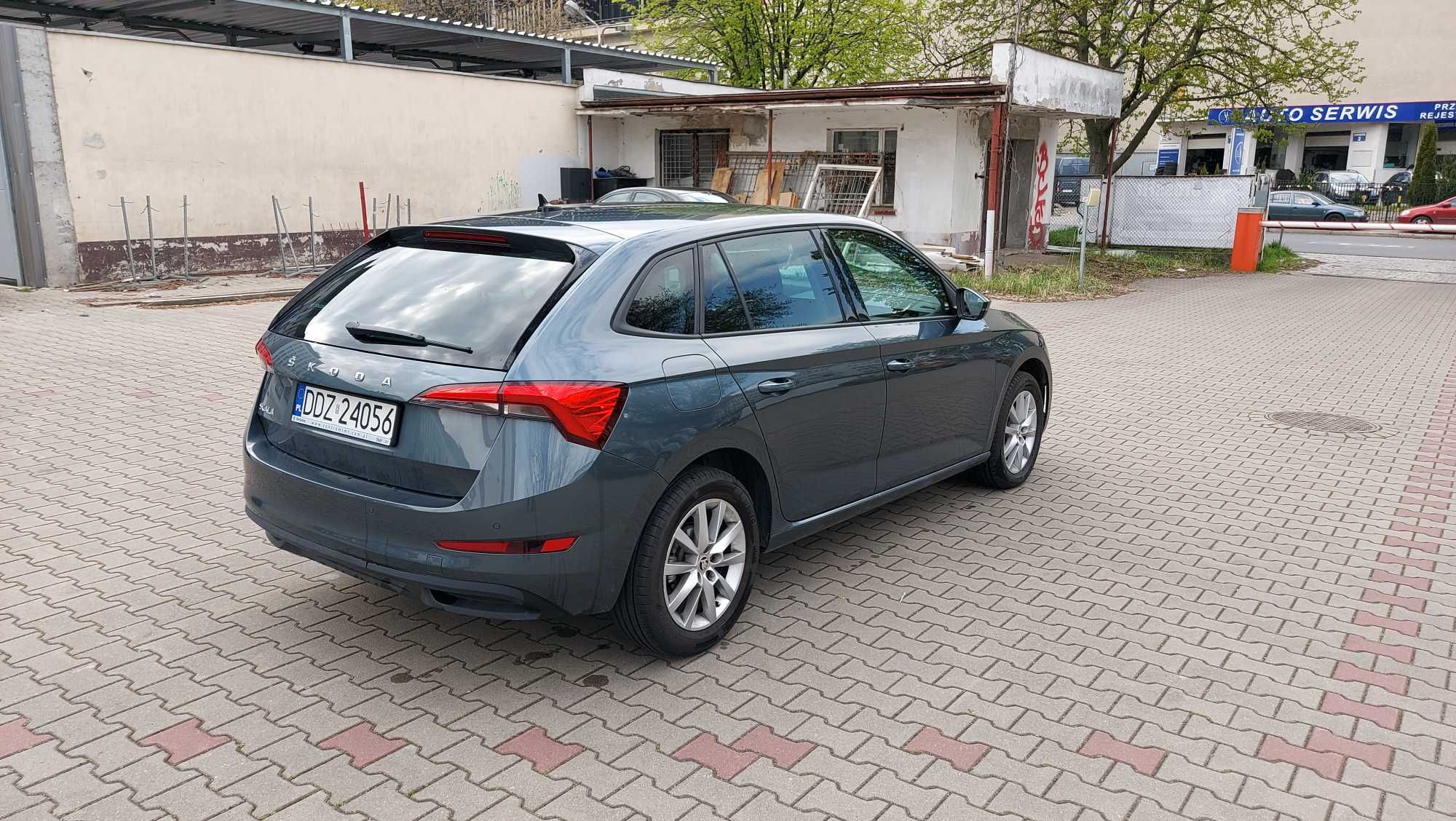 Skoda Scala, Wynajem długoterminowy samochodów, wypożyczalnia aut