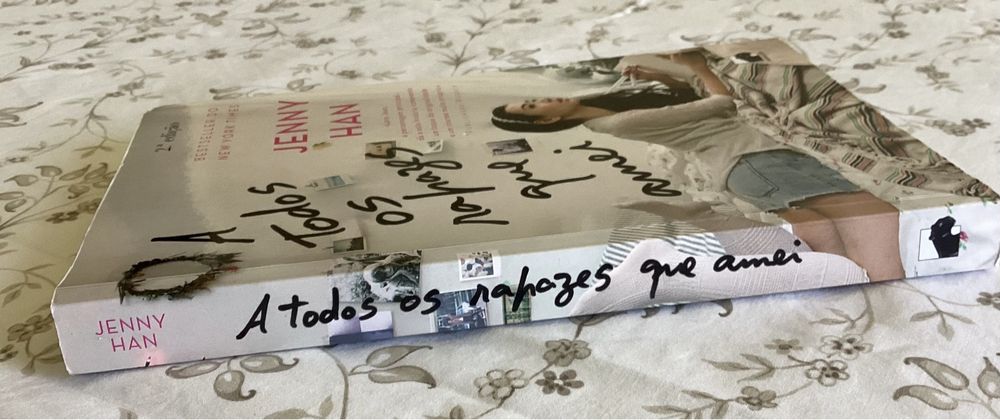 Livro A Todos Os Rapazes Que Amei