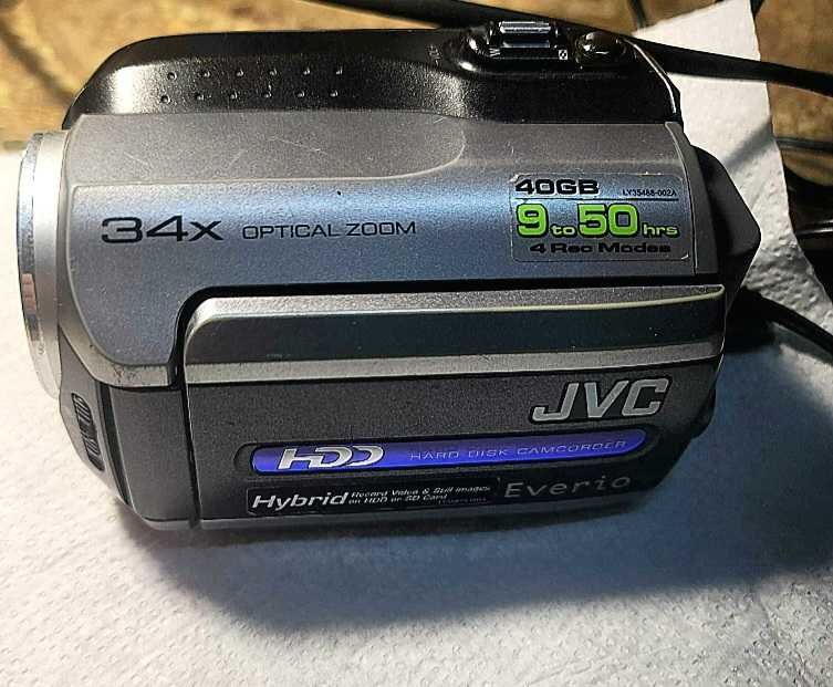 Цифровая камера,JVC,GZ-MG145E,статуэтка фарфор,sharp,с жестким диском