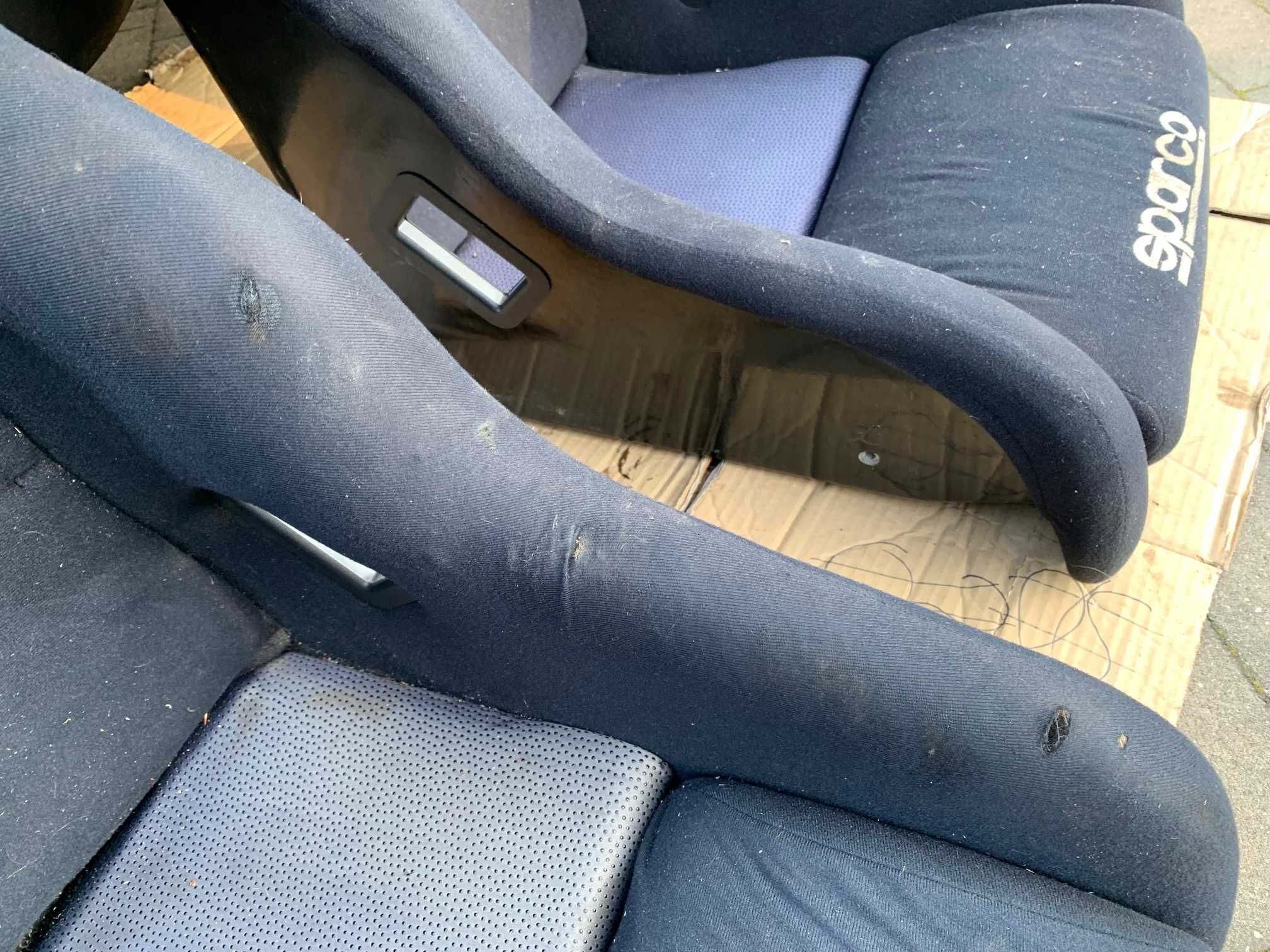 2X fotel kubełkowy SPARCO PRO2000 time atac kjs drift rajdy recaro omp