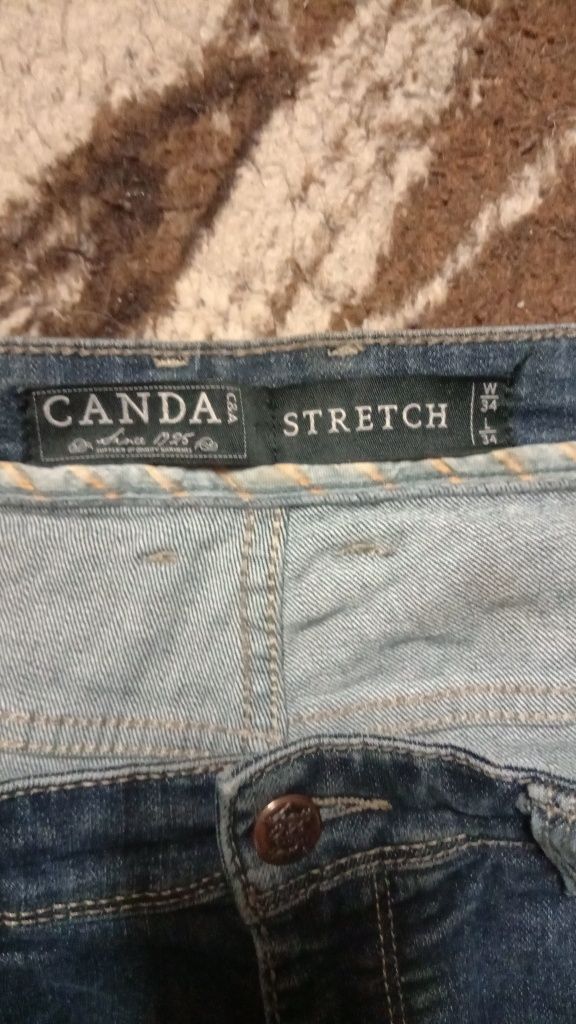 Spodnie męskie jeansowe w rozmiarze L  firmy c&a