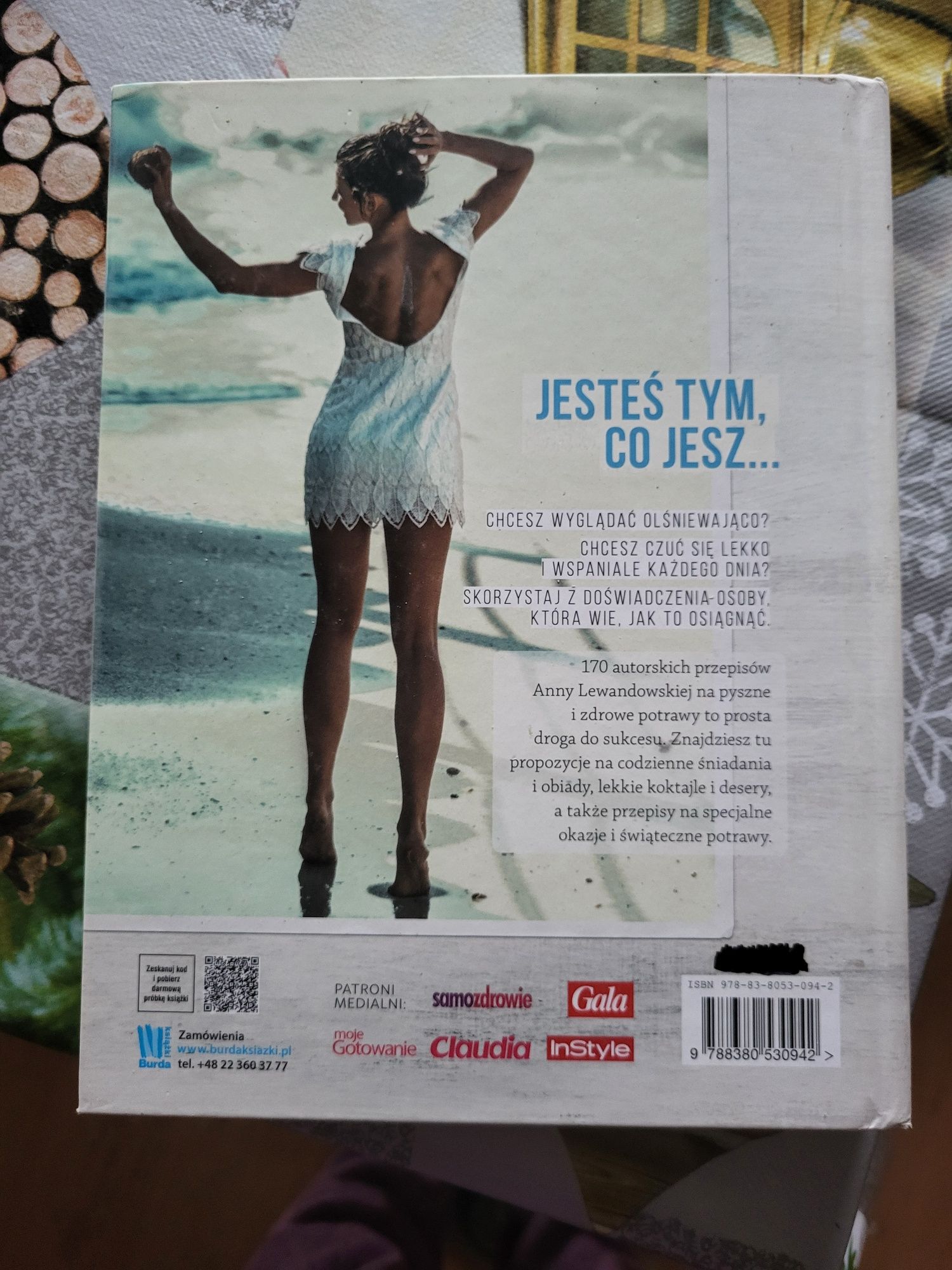 Książka zdrowe gotowanie Anna Lewandowska