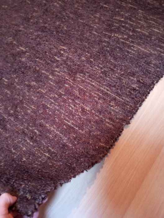 Tapete castanho decoração