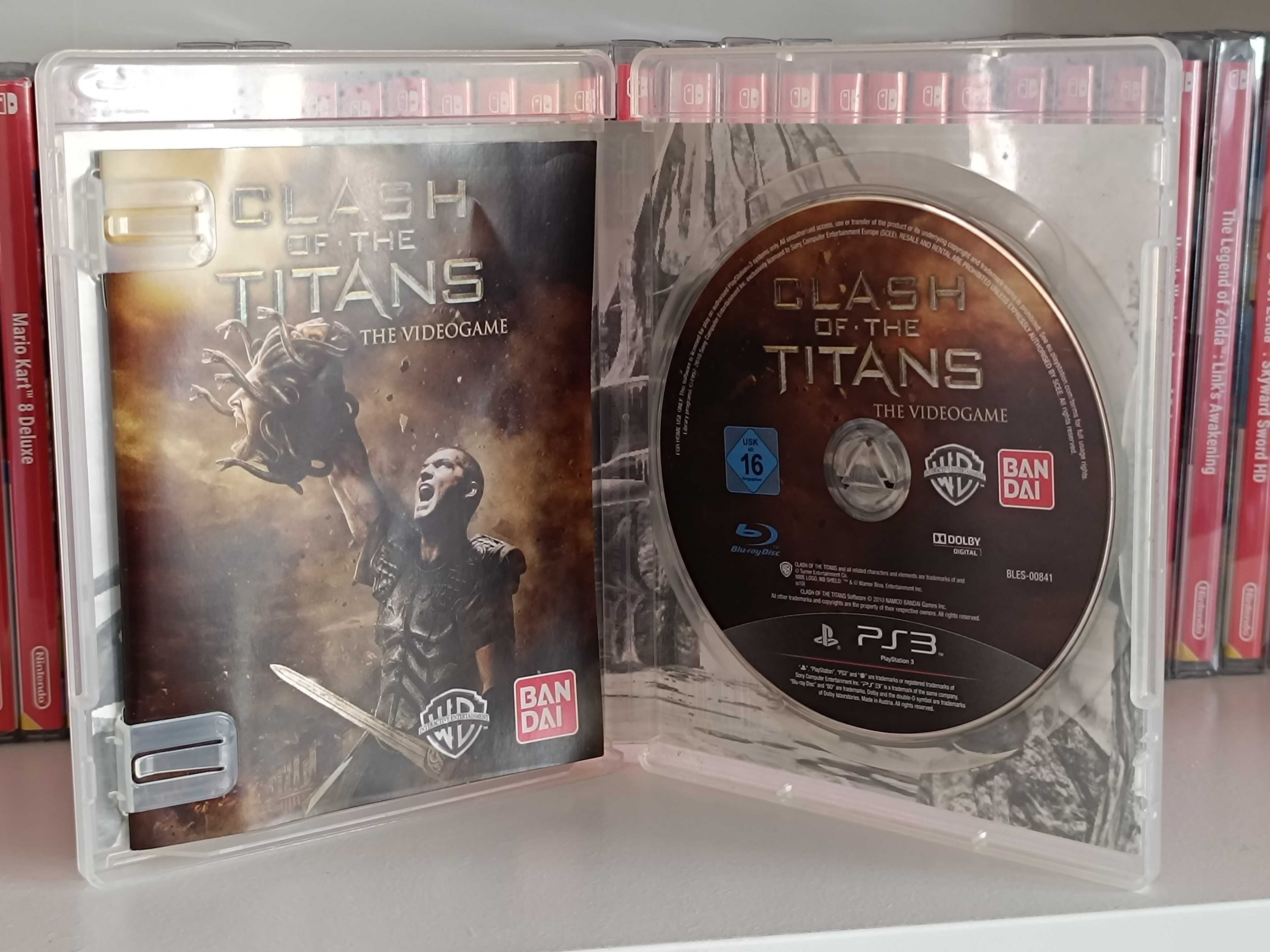 PS3 Jogos Armored Core For Answer e Clash of the Titans