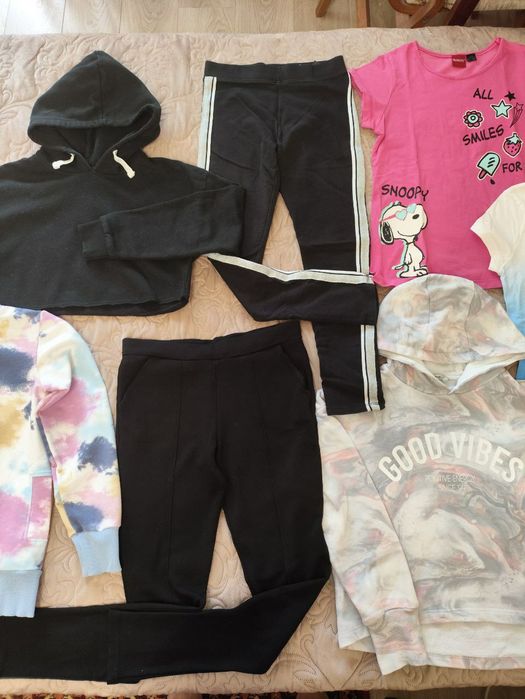 Великий пакет речей для дівчинки зріст 140 см , 9- 10 років