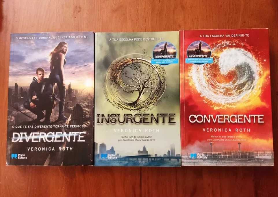 Livros - Trilogia Maze Runner | Divergente