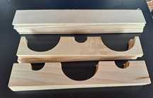 Madeiras - restos / tiras / placas