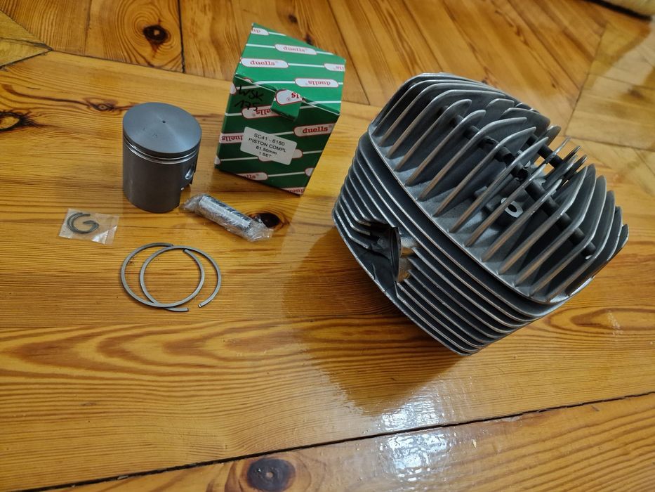 Cylinder WSK 175 oryginalny odnowiony po szlifie