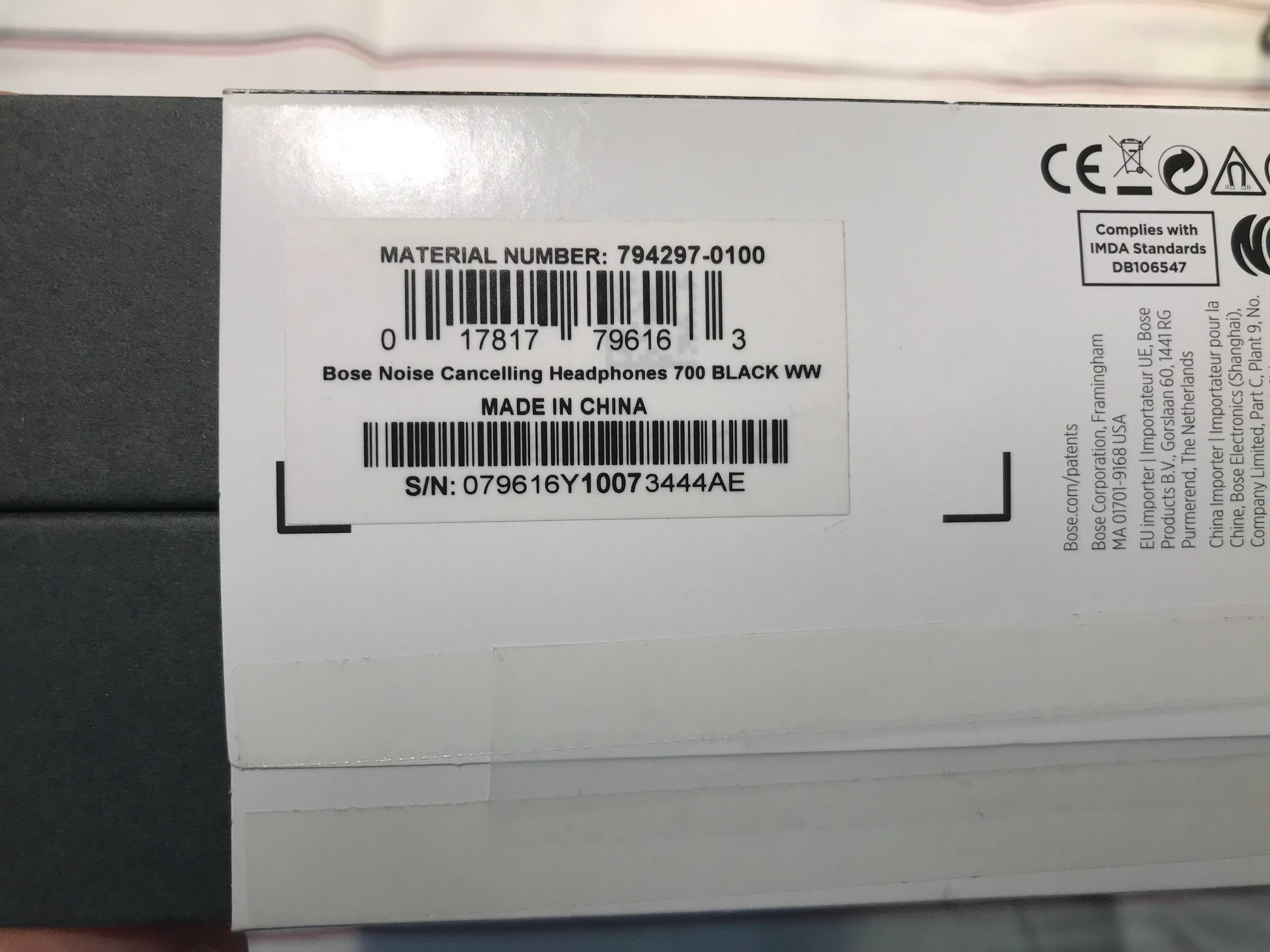 Słuchawki bezprzewodowe Bose 700 Noise Cancelling – z paragonem