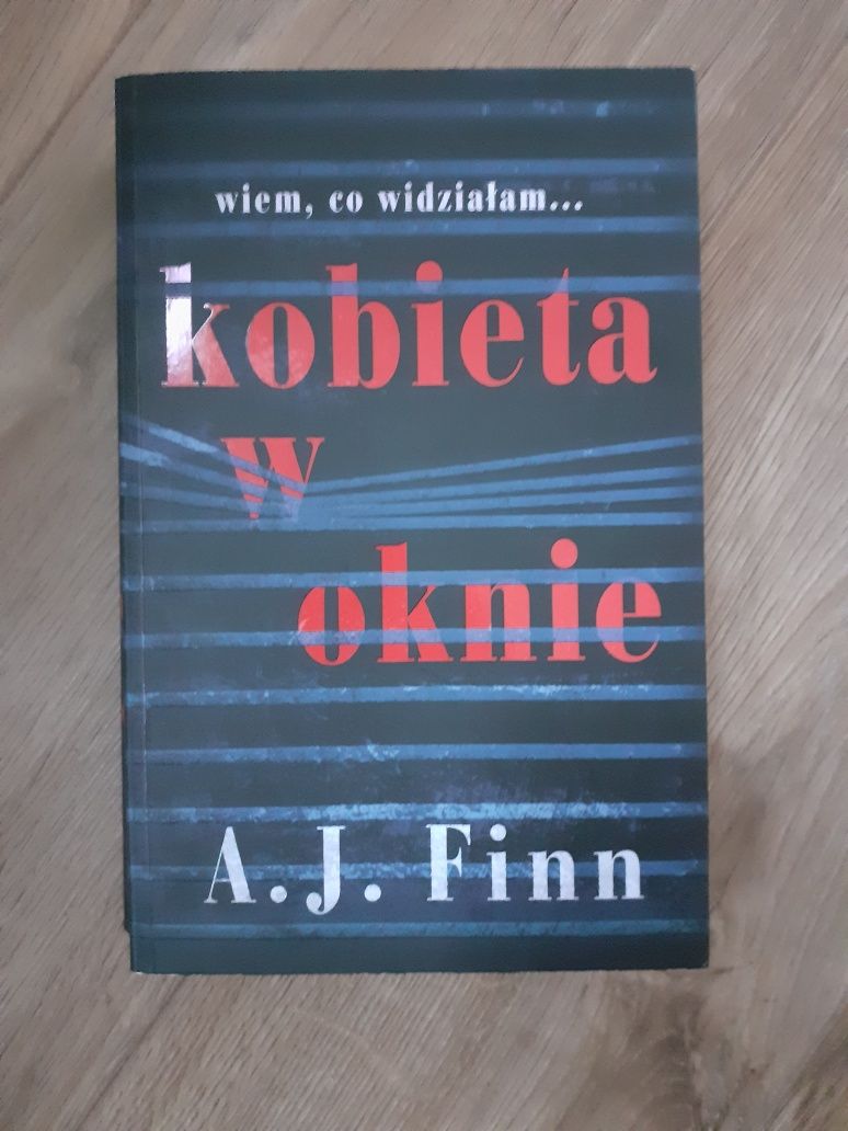 Kobieta  w oknie. Finn ksiazka thriller