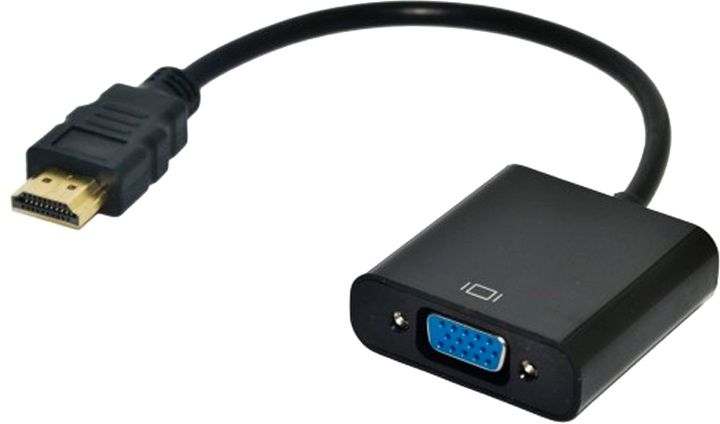 Відео перехідник/ адаптер HDMI (тато) на VGA (мама)