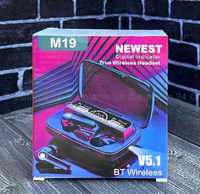 Беспроводные наушники M19 HiFi стерео 3D Bass с микрофоном