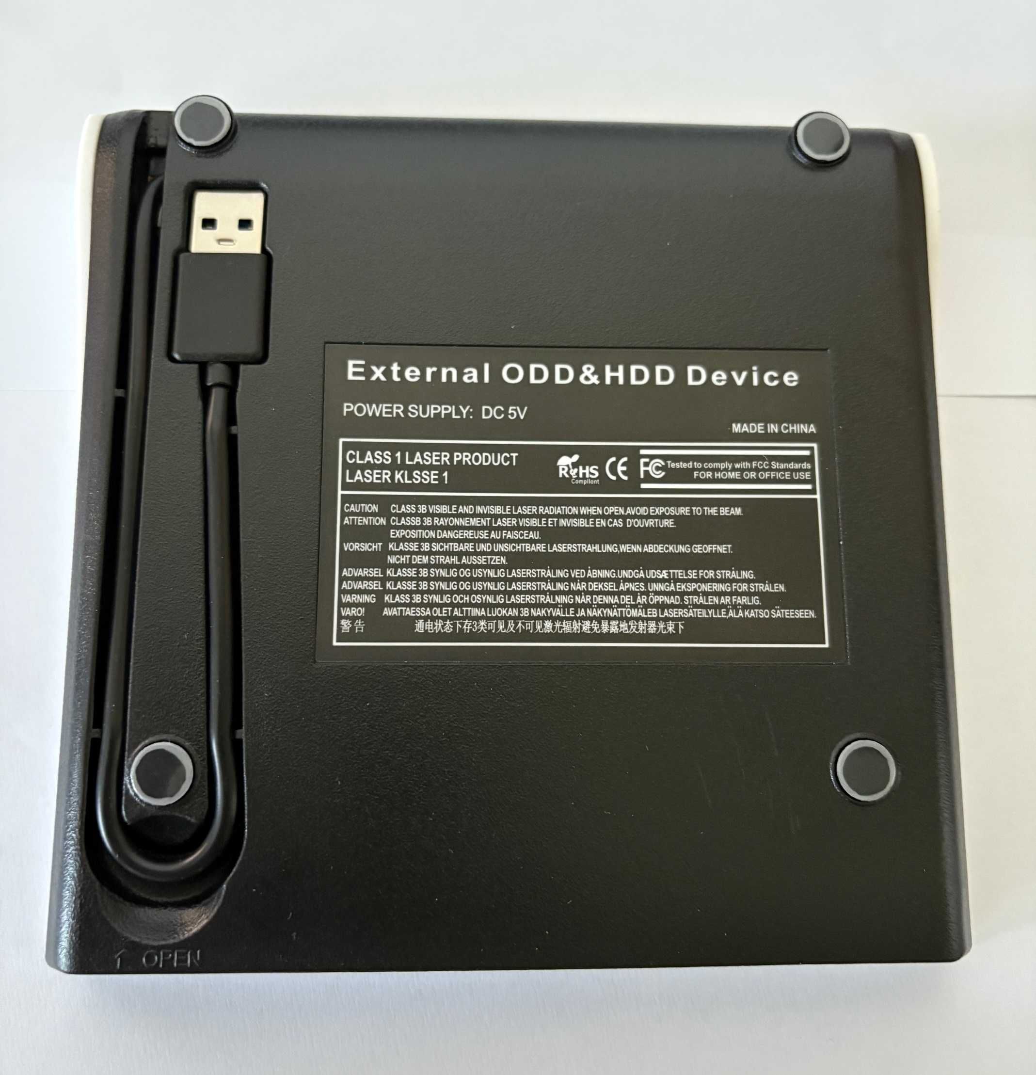 Nagrywarka DVD Zewnętrzny Przenośny Napęd DVD-rw Cd-r Na Usb 3.0
