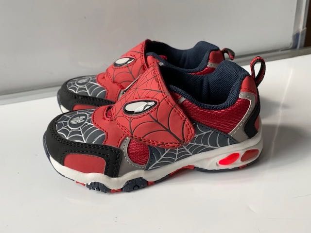 Spidermen, Spaidi buty świecące, Led, migające  NOWE rozmiar 27